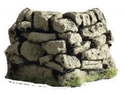 C08d Dry stone corner wall